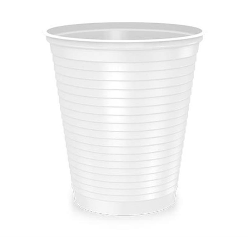 COPO DESCARTAVEL AGUA TRANSPARENTE PP 180ML C/ 100 UN