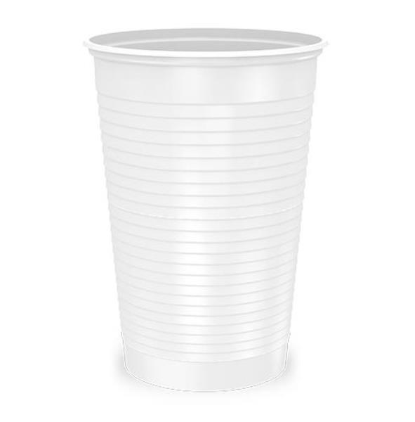 COPO DESCARTAVEL AGUA BRANCO 300ML C/ 100 UN