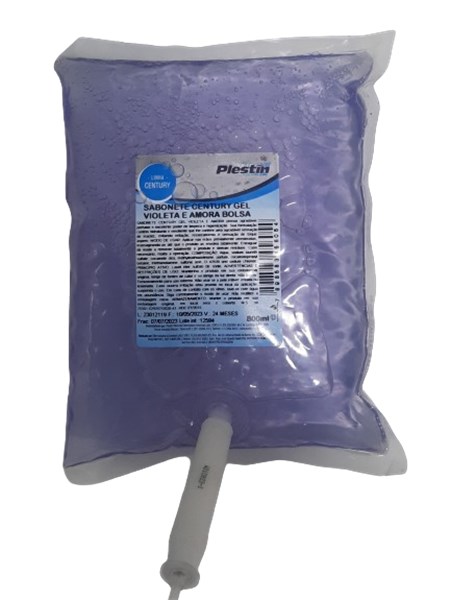 REFIL SABONETE LIQUIDO VIOLETA CLEANPEL 800ML