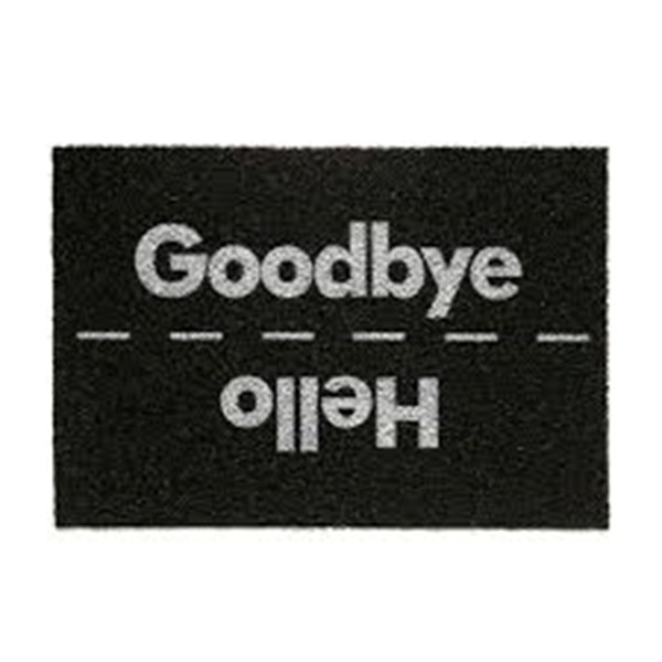 TAPETE VINIL HELLO 40X60CM