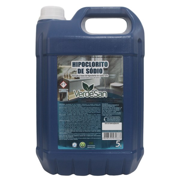 HIPOCLORITO DE SODIO 12% 5L