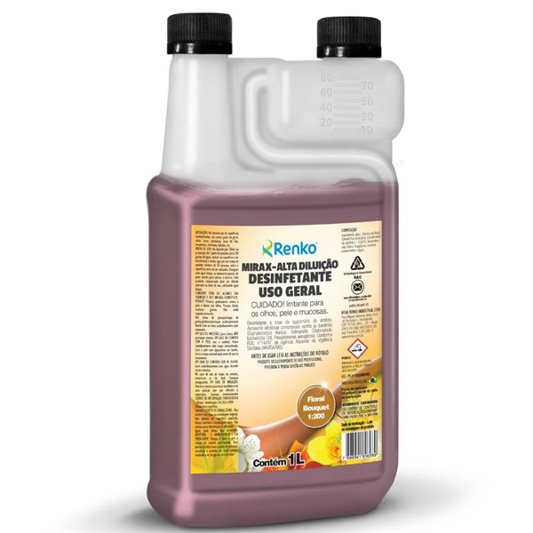 MIRAX DESINFETANTE FLORAL BOUQUET 1/200 1L