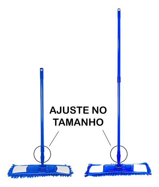 MOP PO MICROFIBRA 40X12CM DOMESTICO