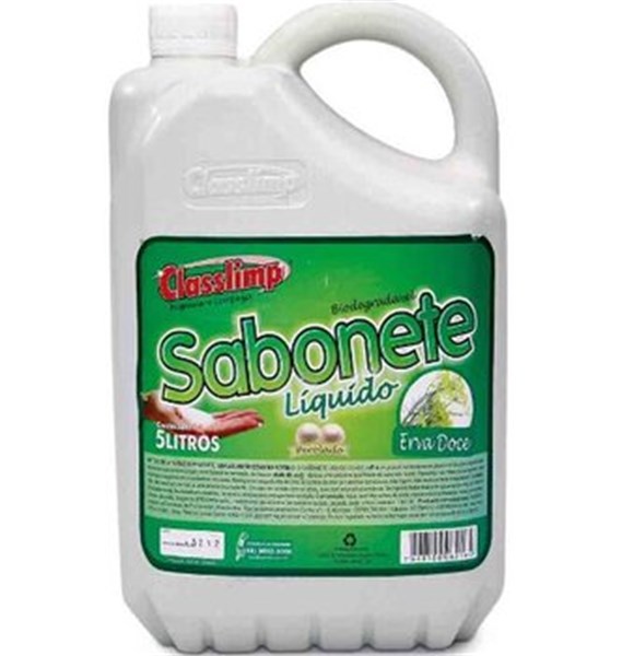 SABONETE LIQUIDO ERVA DOCE 5L