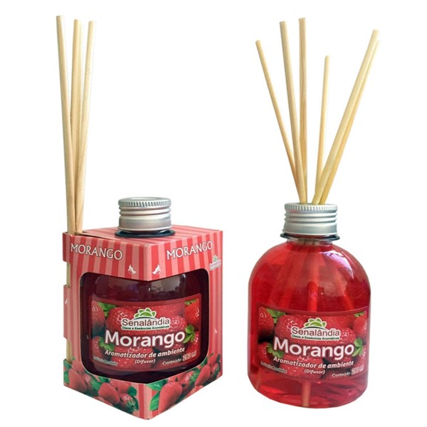 AROMATIZANTE AMBIENTE 280ML MORANGO SENALANDIA