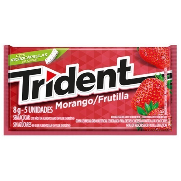 BOMBONIERE CHICLETE MENTOS MORANGO
