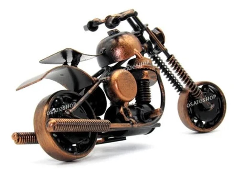 MINIATURA MOTO DE METAL