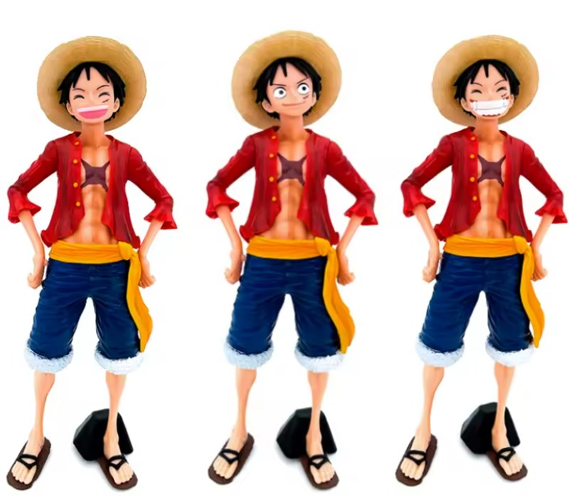 MINIATURA COLECIONÁVEL LUFFY