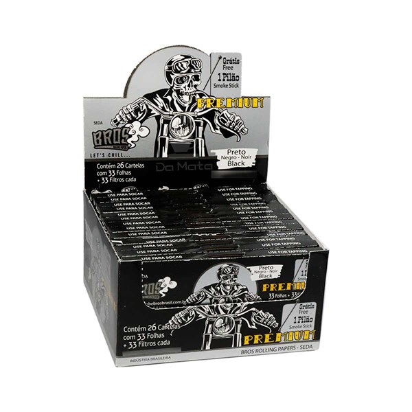 Seda Bros Premium Black + Piteiras