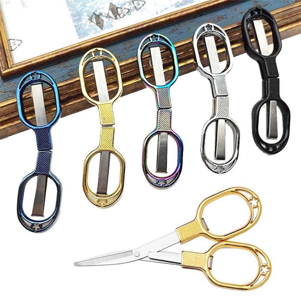 Tesoura Dobravel de Aço Inox G