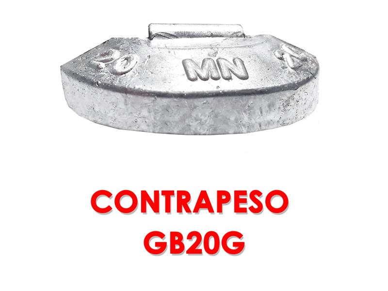 GARRA BAIXA 20G CHUMBO PCT C/100 PÇ