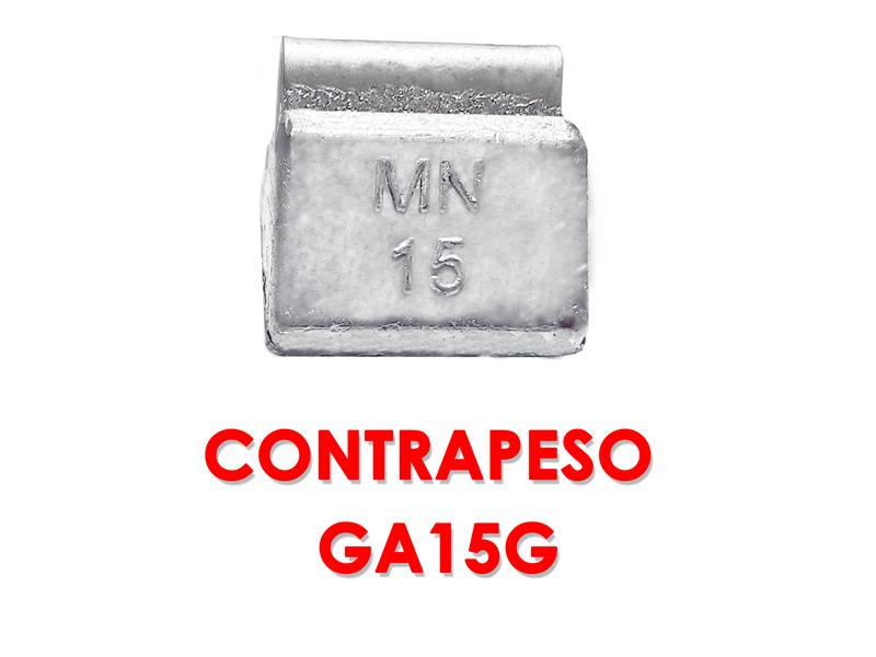 GARRA ALTA 15G CHUMBO PCT C/100 PÇ