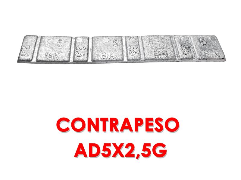 CHUMBO ADESIVO 3M 5X2,5  50 PÇS