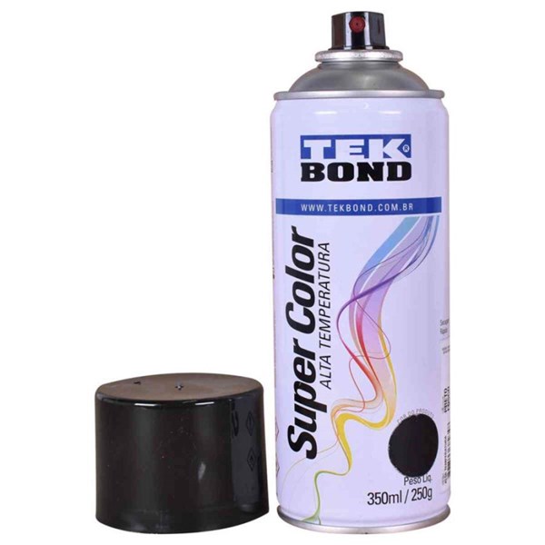 TINTA SPRAY PRETO FOSCO 400ML