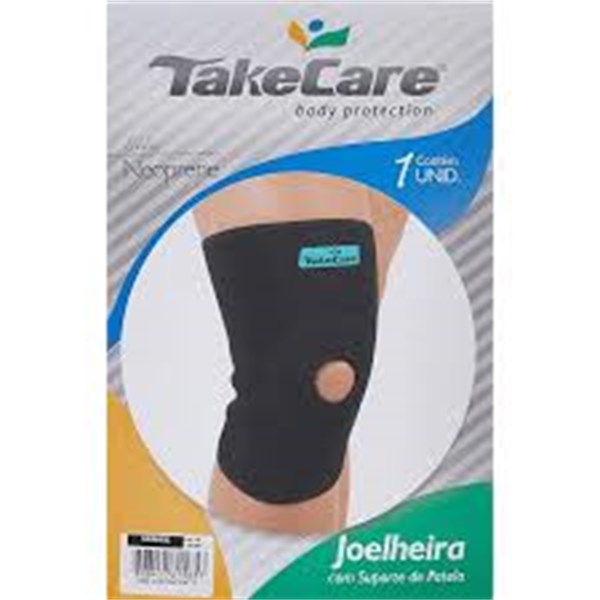 JOELHEIRA CURTA COM SUPORTE ROTULA EM NEOPRENE - TAKE CARE