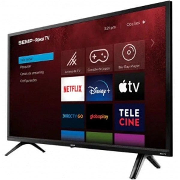 TV SMART LED HD 32 SEMP 32R6500 ROKU TV