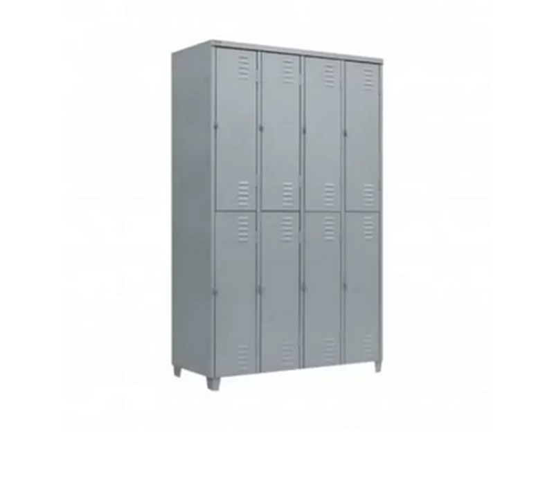 Armário De Aço Roupeiro Locker 8 portas