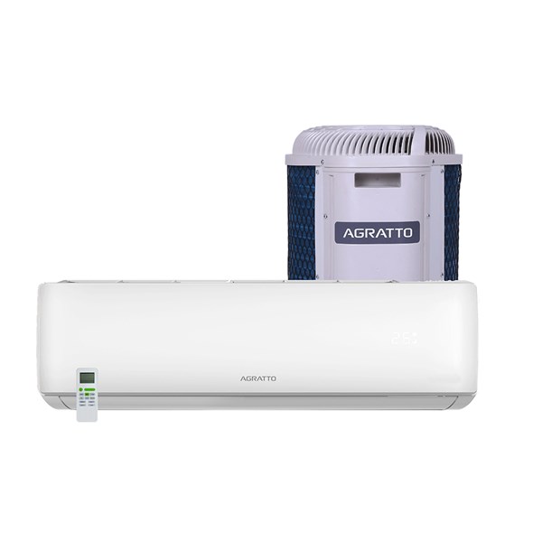 Ar Condicionado Agratto Split ONE TOP HW On/Off 9.000 BTU's Frio, R32 Eco, ACST9F-02, Branco 220V