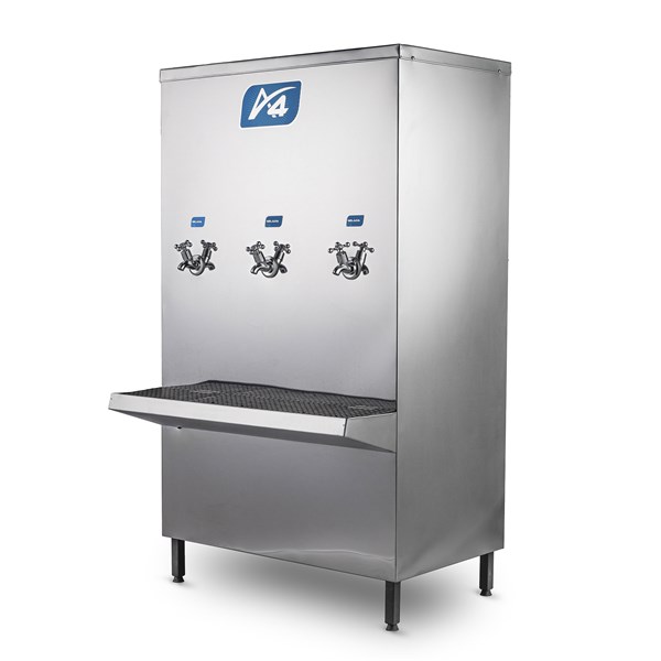 Bebedouro Industrial 100 Litros Inox 220v 03 torneiras