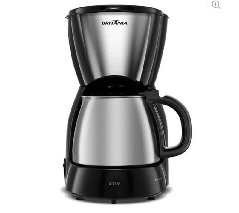 Cafeteira Britânia  1,2l Bcf32b Jarra Em Inox 220V