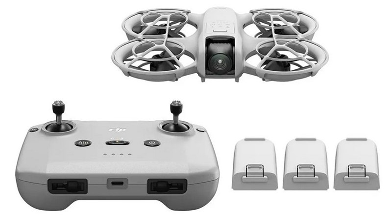 Drone Dji Neo Fly More Combo Dji051 Cinza-escuro