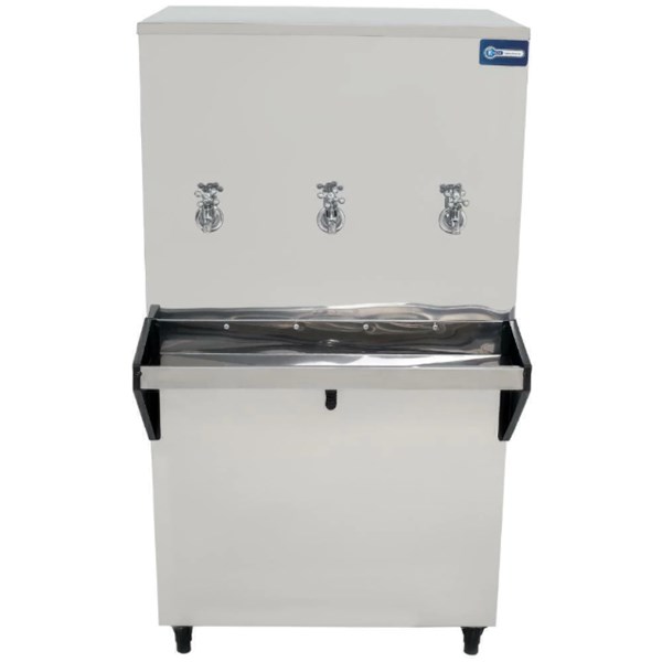 Bebedouro Industrial 100 Litros Inox 220v 03 torneiras