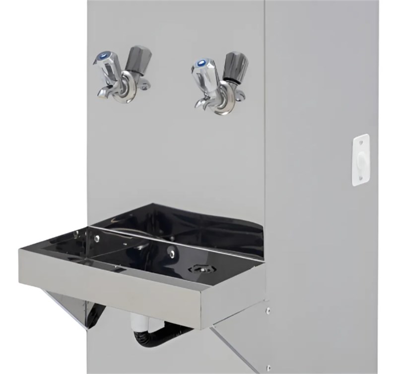 Bebedouro Industrial  Inox - 2 Torneiras 220v