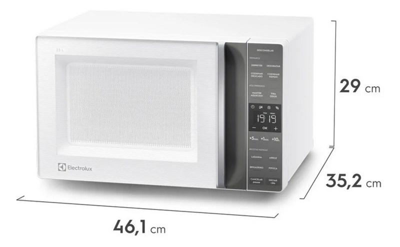 Micro-ondas Electrolux Efficient ME23B 23L Branco 110V