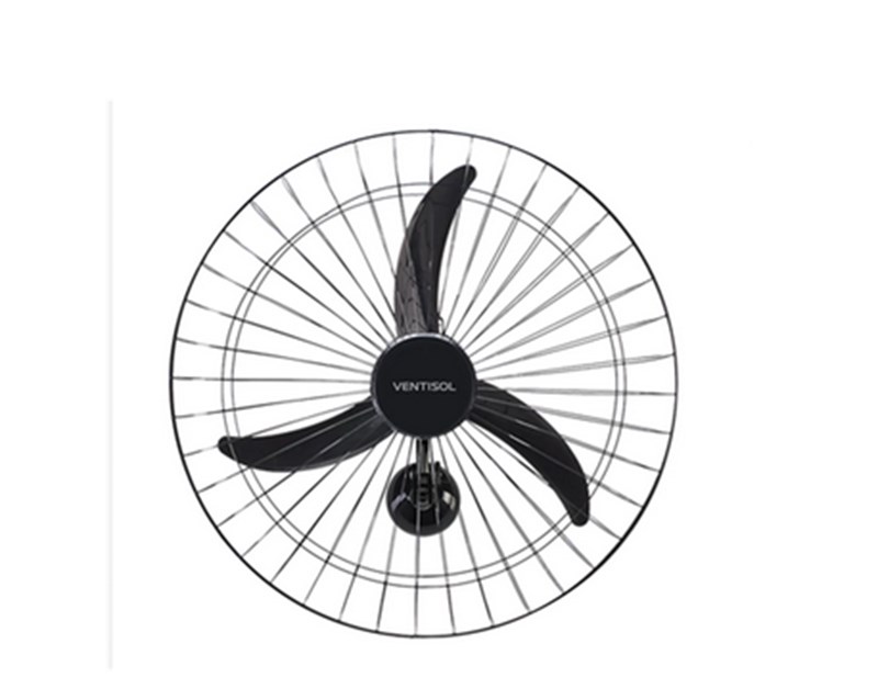 Ventilador de Parede 60cm - 220V - Preto - Ventisol