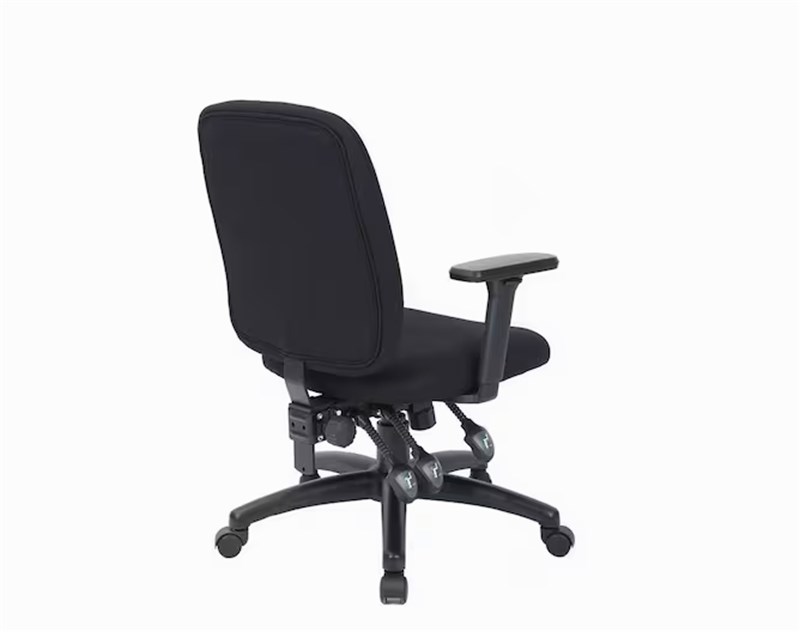 Cadeira de Escritório Diretor Giratória Walle Preta Até 160kg