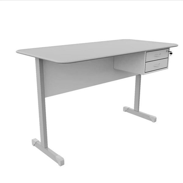 Mesa De Escritório Com 2 Gavetas 1,20X0,60X75cm