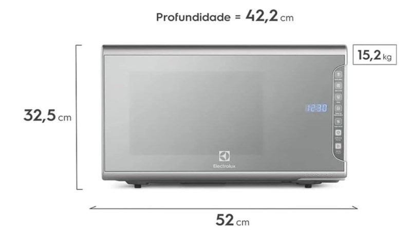 Micro-ondas 20L Inox Prata - Electrolux - 220v - MT30S