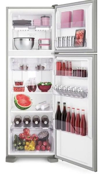 Geladeira Electrolux Frost Free 310L Duplex Cor Inox TF39S 110V