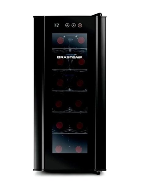 Adega Brastemp 12 Garrafas com painel touch - BZC12BE • 110V