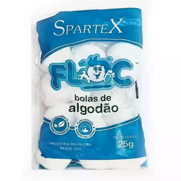 ALGODÃO SPARTEX FLOC BOLA 25G