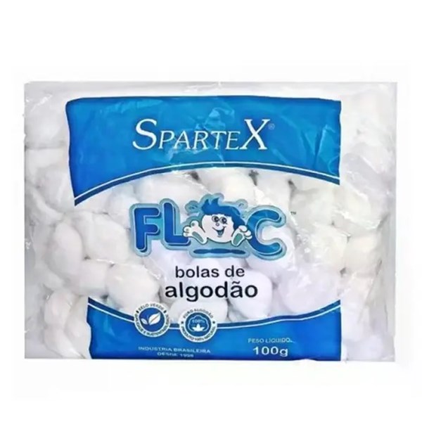 ALGODÃO SPARTEX FLOC BOLA 100G