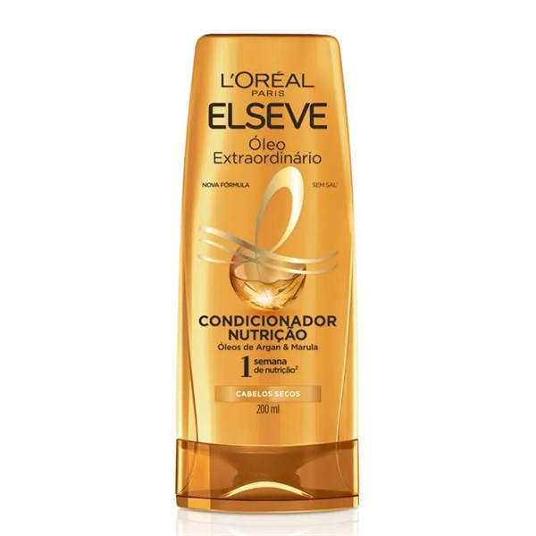 CONDICIONADOR ELSEVE ÓLEO EXTRAORDINÁRIO NUTRIÇÃO 200ML