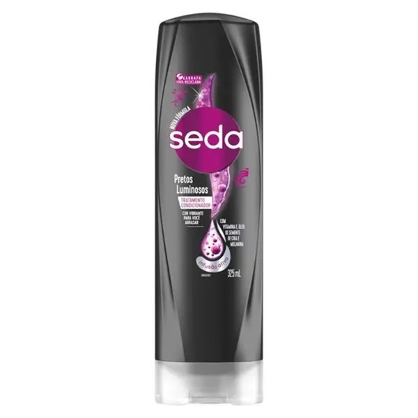CONDICIONADOR SEDA PRETOS LUMINOSOS 325ML