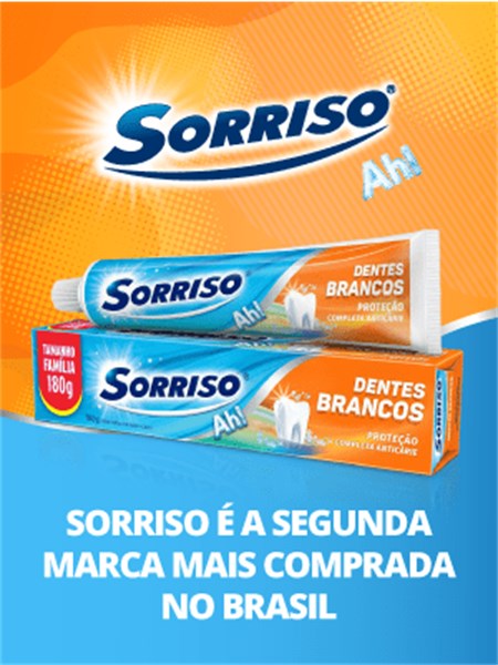 CREME  DENTAL SORRISO D BCO 180G