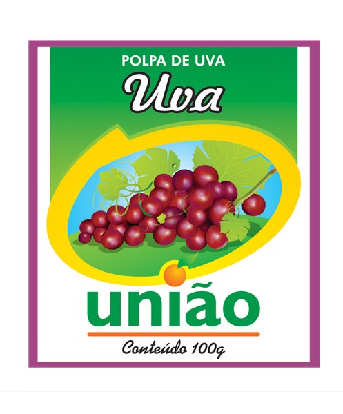 POLPA DE FRUTA UNIAO UVA 100G