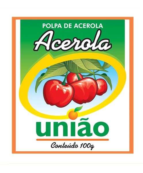 POLPA DE FRUTA UNIAO ACEROLA 100GR