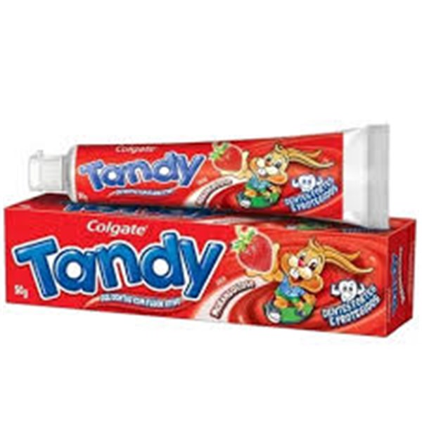 CREME DENTAL GEL TANDY 50GR MORANGO
