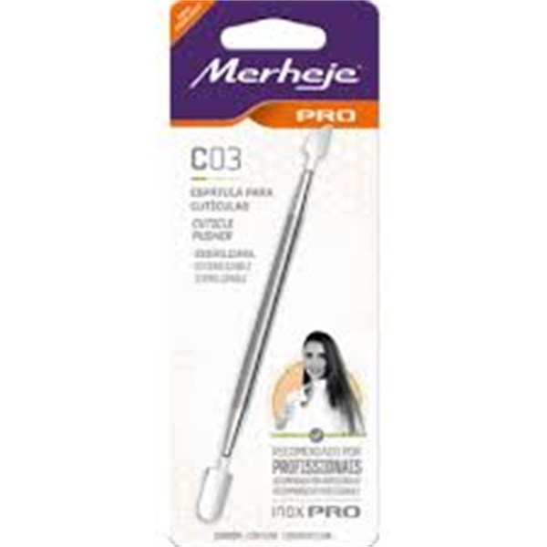 ESPATULA MERHEJE PROF INOX UNHAS