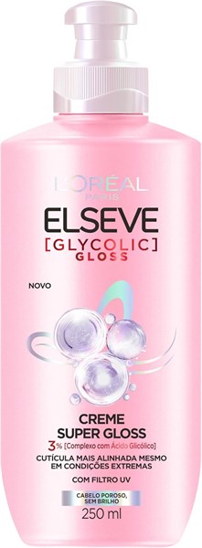 CREME PARA PENTEAR ELSEVE GLYCOLIC GLOSS 250ML