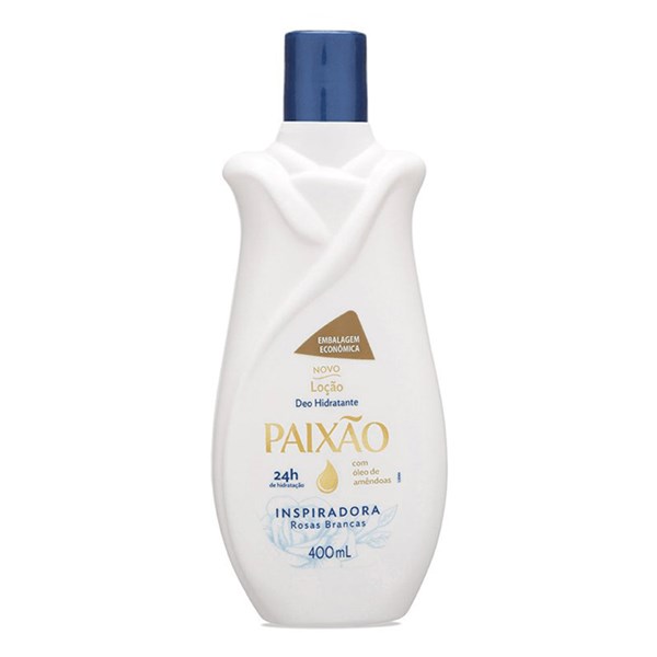 LOÇÃO HIDRATANTE PAIXÃO INSPIRADORA ROSAS BRANCAS 200ML