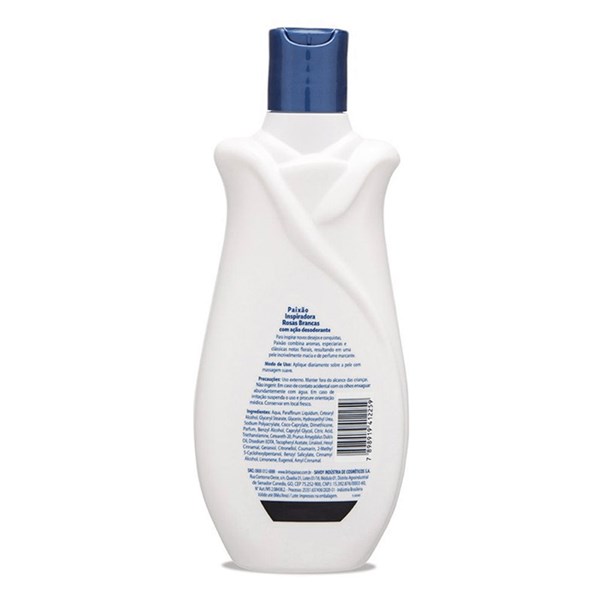 LOÇÃO HIDRATANTE PAIXÃO INSPIRADORA ROSAS BRANCAS 200ML