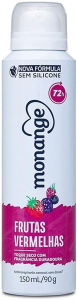 DESODORANTE AEROSOL MONANGE FRUTAS VERMELHAS 150ML