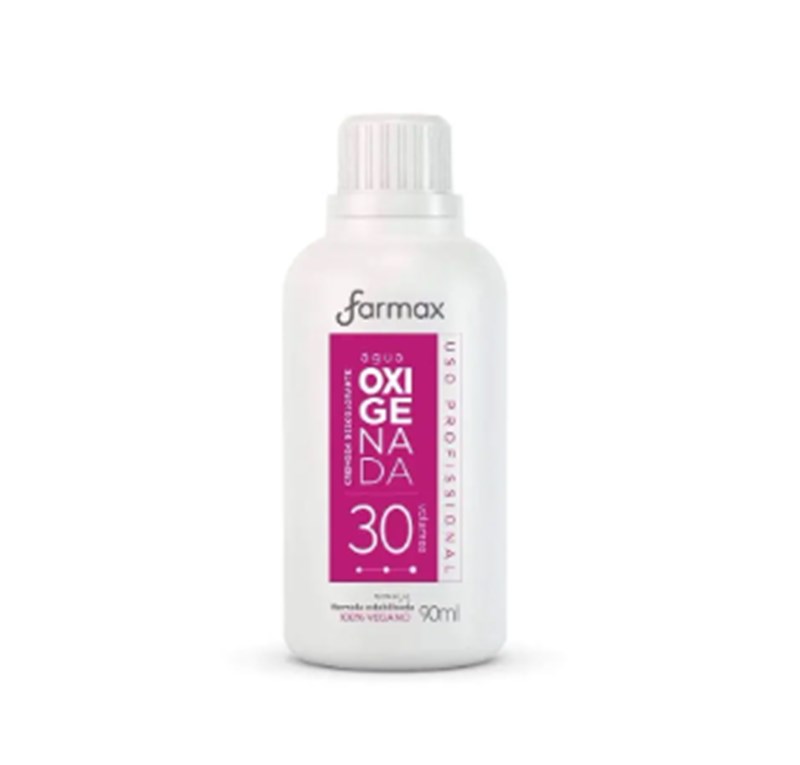 ÁGUA OXIGENADA CREMOSA VOL 30 90ML FARMAX