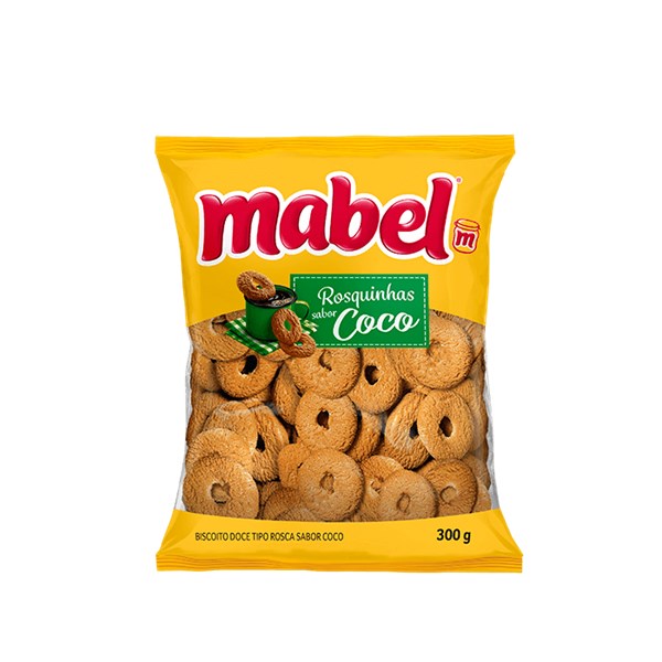 BISCOITO MABEL ROSQUINHA COCO 300G