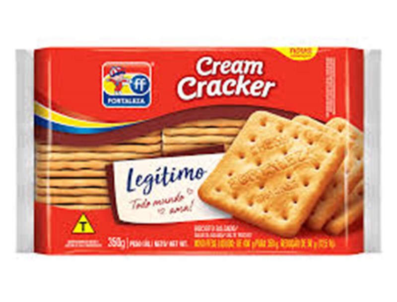 BISCOITO FORTALEZA CREAM CRACKER 350G